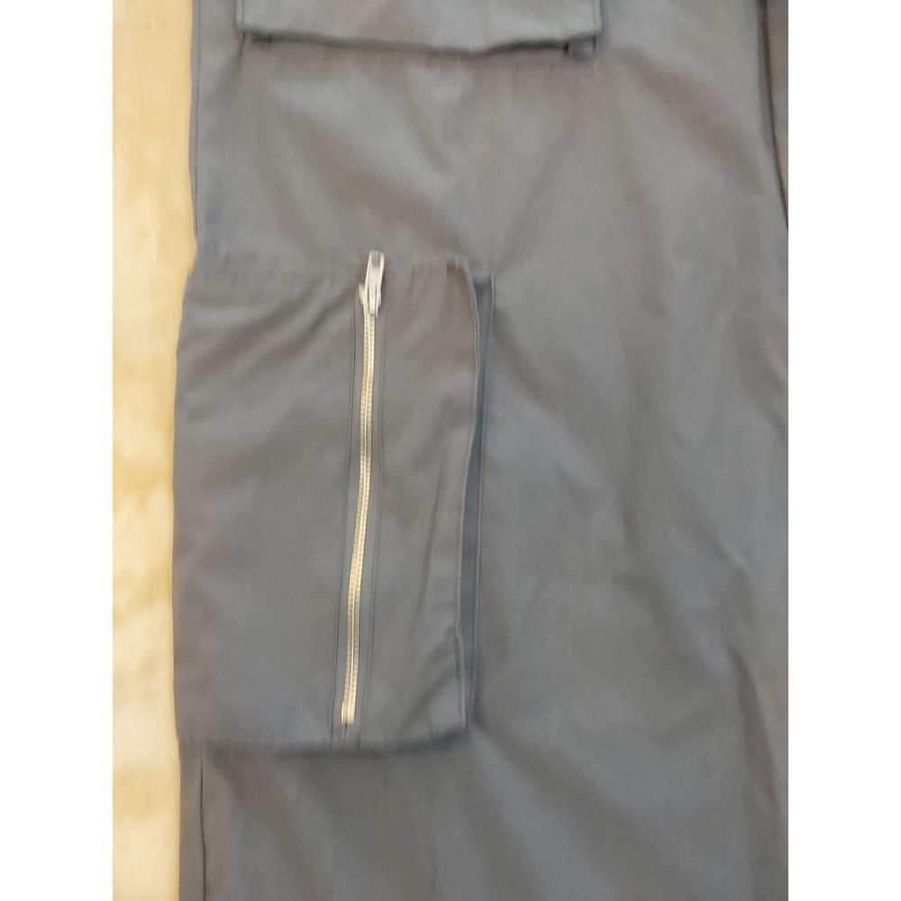 Harper & Ivy Cargo Jogger Pants Womens S Gray Blue Parachute Utility Y2K - Picture 7 of 16